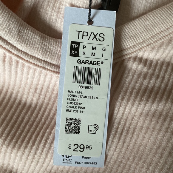 Sonia Seamless Long Sleeve Top with Tag (Garage, size XS) - Picture 2 of 2